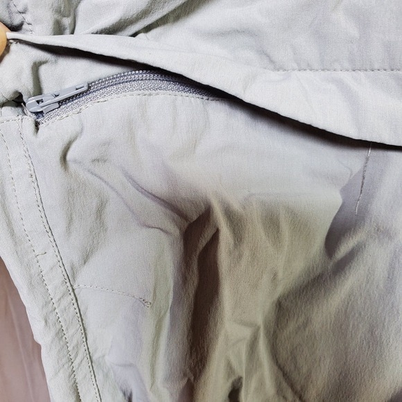 Ascend Outdoor Nylon Convertible Pants/Shorts Men's 40x30 Gray Hiking Activewear - Picture 3 of 7